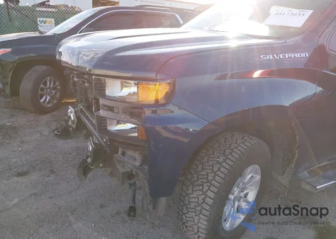 2022 Chevrolet Silverado 1500 Ltd 4Wd Short Bed Custom z USA, uszkodzony, nr VIN 1GCPYBEK6NZ235194